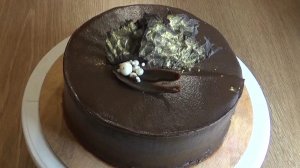 Торт "Прага" (в рецепте написано по ГОСТу). Получился ну, очень вкусный домашний тортик