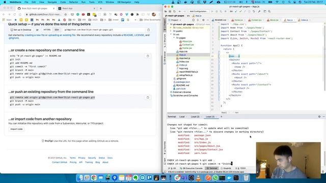 Deploying React.js App To GitHub Pages With React Router