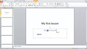 1.7 Shortcut Keys - MS PowerPoint (Urdu) - MS Office 2010 Tutorials