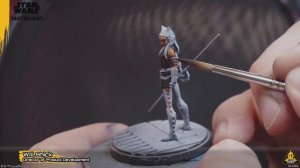 Atomic Mass Games  - Painting Padawan Ahsoka Conversion from Star Wars: Shatterpoint