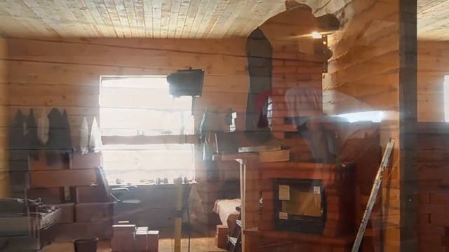 вот такая печь с лежанкой и камином смотреть онлайн