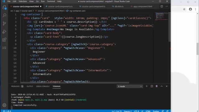 Angular 9 Tutorial for Beginners. 12 - ng container  | SULAIMAN BAIG