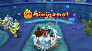 Mario Party 10 - Марио против Луиджи против Йоши против Донки Конга - Причудливые воды