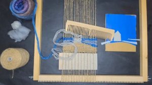 Ткачество для начинающих - ночной пейзаж