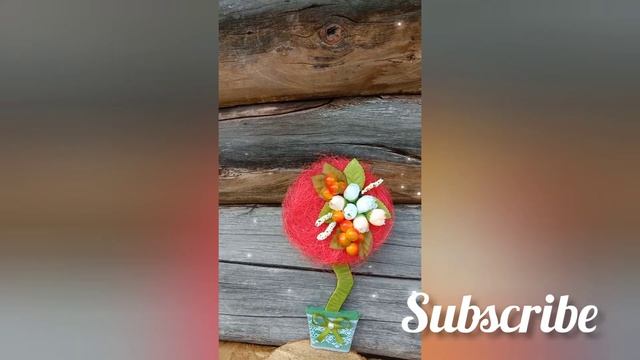DIY Topiary. Fridge magnet//Топиарий. Магнит на холодильник #shorts