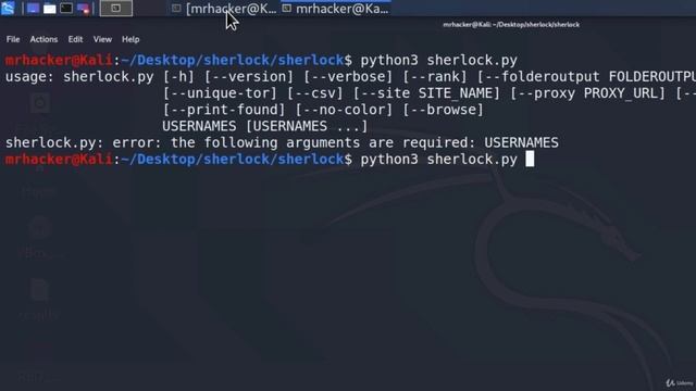 Finding Usernames With Sherlock Tool 101 ; Steps To Finding Usernames With Sherlock Tool Success смотреть онлайн