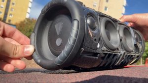 JBL extreme 3 bass test with LFM 100%