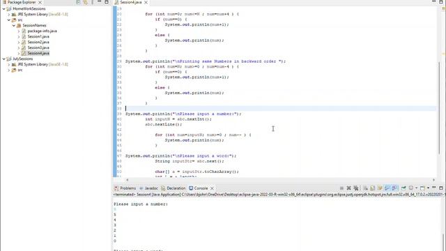 JAVA Home Work Session 4 смотреть онлайн