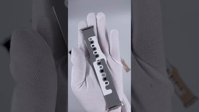 Силиконовый ремешок двухцветный пазл для Xiaomi Mi Band #shorts#ремешок#смартчасы#xiaomi#MiBand8