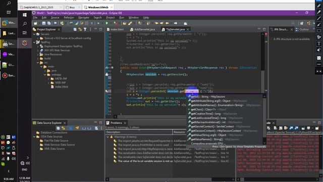 Java Create Web Servlet -3- redirect - HttpSession - Cookie شرح смотреть онлайн