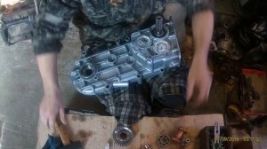 РЕМОНТ КПП СКИ-ДО 600 (СБОРКА) 3 часть