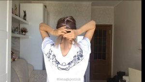 Как сделать прическу на короткие волосы. Делай вместе с Леной Гапонюк