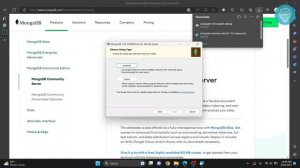 How to Install MongoDB in WIndows 10 / Windows 11 (MongoDB Windows)