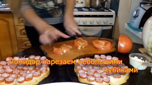 Горячие бутерброды с охотничьими колбасками смотреть онлайн