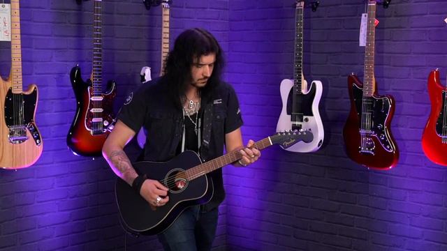 Fender Joe Strummer Campfire Acoustic - The Clash's Fiery Front Mans Soft Side! - Review & Demo смотреть онлайн