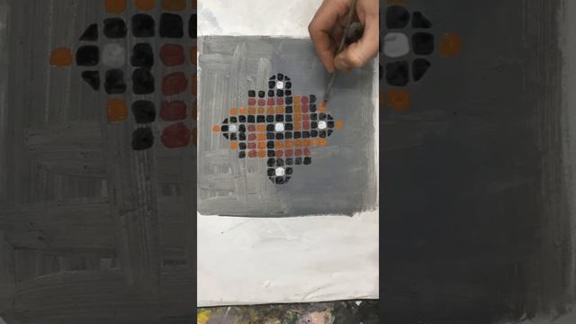 Как сделать мозаику, римский меандр смотреть онлайн