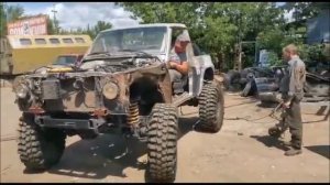 Nissan Patrol мосты Unimog 404