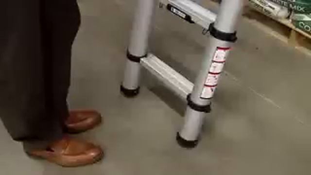 TASC Telescopic Ladder for Pros - The Home Depot смотреть онлайн