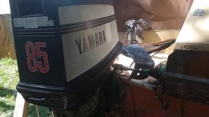 Ремонт Ямаха 85/90 и катер Финспорт