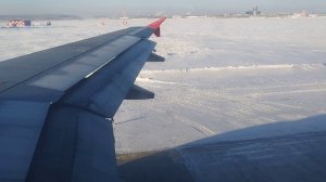 . Екатеринбург. Взлет самолёта с аэропорта Кольцово_20240113_112057