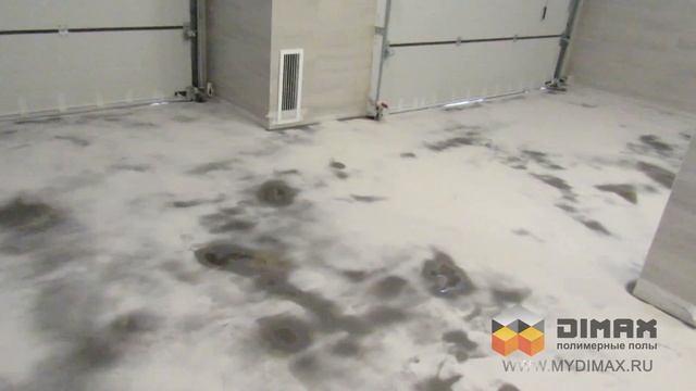 Наливной пол в гараже. Технология монтажа. Как делают в гараже полы, видео.