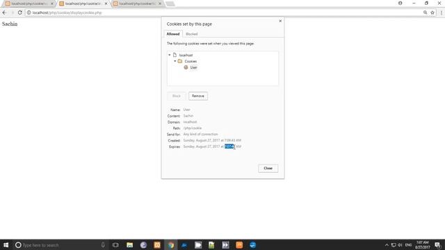 php tutorial in hindi part 42 Cookie in PHP смотреть онлайн