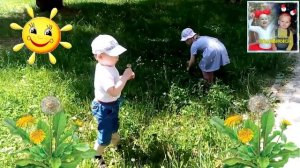 Песенки для детей Одуванчик / Funny song for children Dandelion
