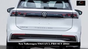 Tiguan L Pro Will Be Produced in China. Applications Completed. New Volkswagen TIGUAN L PRO SUV 202