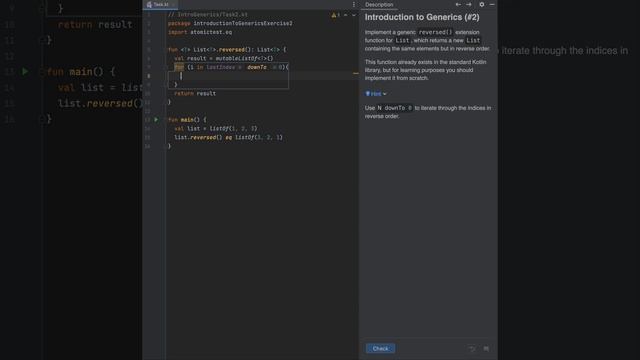 Kotlin - Generics reversed programming super easy.