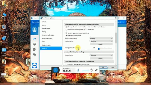 TeamViewer session timeout After few Minutes, Timing out inactive sessions смотреть онлайн
