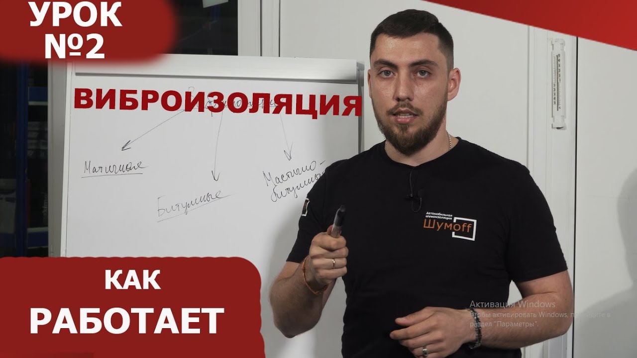 Урок №2. Виды виброизоляции и как она работает? Почему ее важно прикатывать?