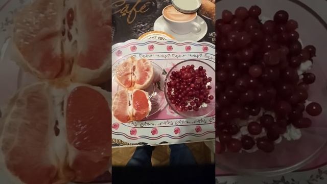 ПП УЖИН БЫСТРО ВКУСНО ✓ ТВОРОГ С БРУСНИКОЙ ✓ ГРЕЙПФРУТ