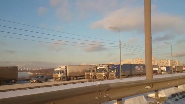 26.12.2014 причина пробки на мкаде 2. смотреть онлайн
