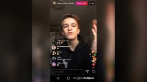 Миша Смирнов спел свою новую песню"Что скажут другие" на эфире в инстаграме