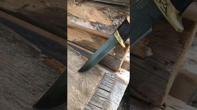 Нож ручной работы Ножемир булатная сталь ГЕПАРД (5218)б