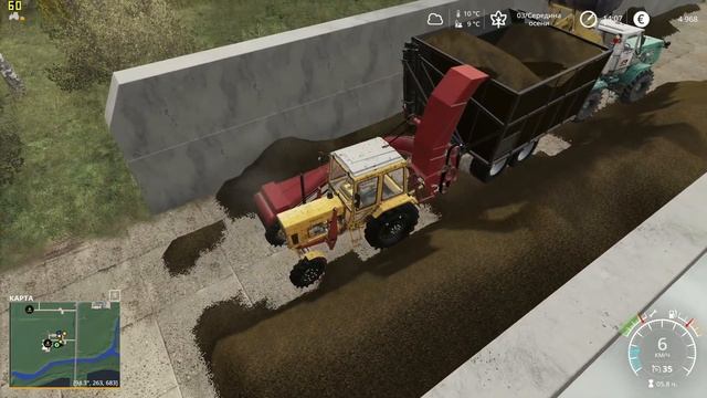Farming Simulator 19 : Рассвет #8 | Силос