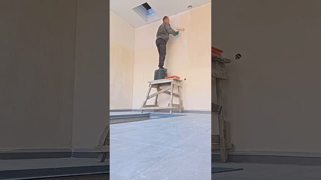 Красим стены гаража! смотреть онлайн
