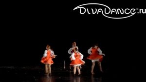 Калинка русский народный танец танцуют дети -школа танца Divadance Saint-Petersburg