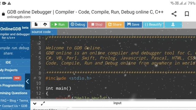 How to run computer science programs(Unix,Shell,C,C++,Java) through online .. смотреть онлайн