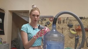 Полезная вещь из пластиковой бутылки.Фильтр циклон.