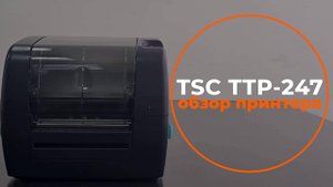 Обзор принтера этикеток TSC TTP-247