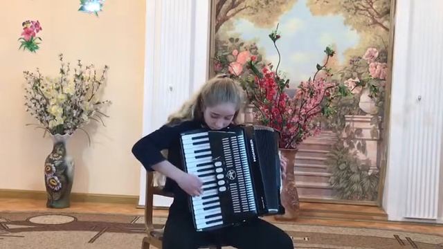 Антышева Алина, Р. Бажилин "Летний дождик" смотреть онлайн