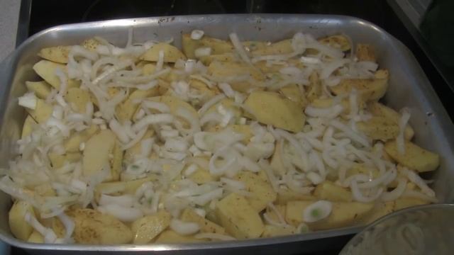 КУРИЦА С АНАНАСОМ И КАРТОФЕЛЕМ ЗАПЕЧЕНАЯ В ДУХОВКЕ