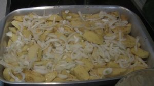 КУРИЦА С АНАНАСОМ И КАРТОФЕЛЕМ ЗАПЕЧЕНАЯ В ДУХОВКЕ