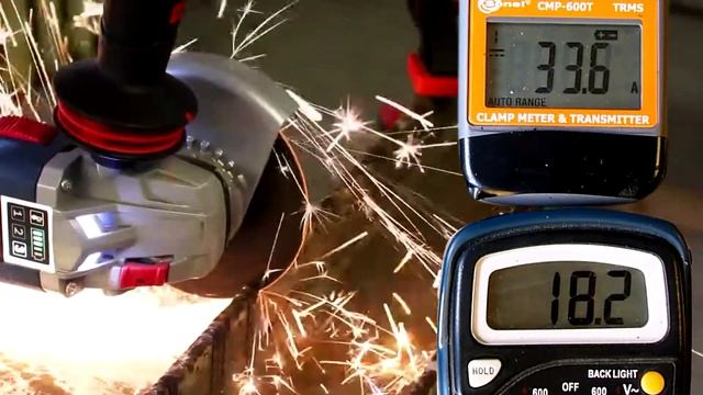 GWS 18V - 125 SC пилим и замеряем смотреть онлайн