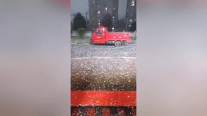 2 minutes ago! China in mourning! Egg-sized hailstorm hit Ganzhou! 55,000 people without electricit