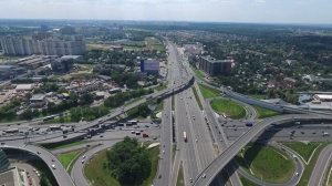 МИНСКОЕ ШОССЕ МКАД РАЗВЯЗКА ЛЕТО 2016