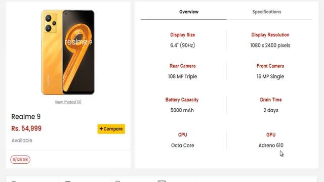 Realme 9 Price in Pakistan | Realme 9 Price & Specifications смотреть онлайн