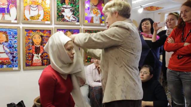 Традыцыйныя жаночыя галаўныя ўборы: Старадарожскі намёт смотреть онлайн