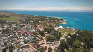 [4K] Cholpon-Ata. Issyk-Kul coast 2021 / Чолпон-Ата. Побережье Иссык-Куль 2021